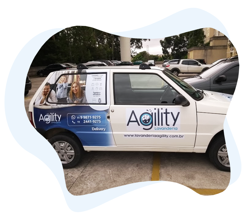 Delivery Lavanderia Agility em Guarulhos